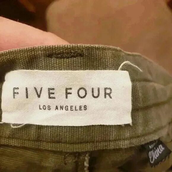 Five Four Men's Classic Chino Cotton Khaki Shorts - Picture 11 of 11